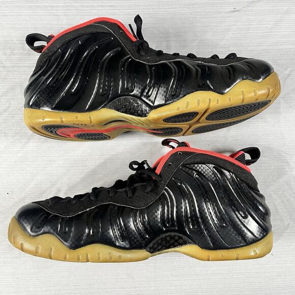 Nike Air Foamposite Pro Crimson YZY Men’s Size 11.5 Basketball Shoes 616750-001 - Picture 1 of 7